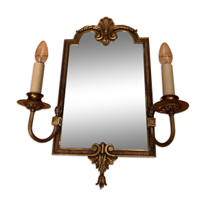Miroir années 1950 43x50cm