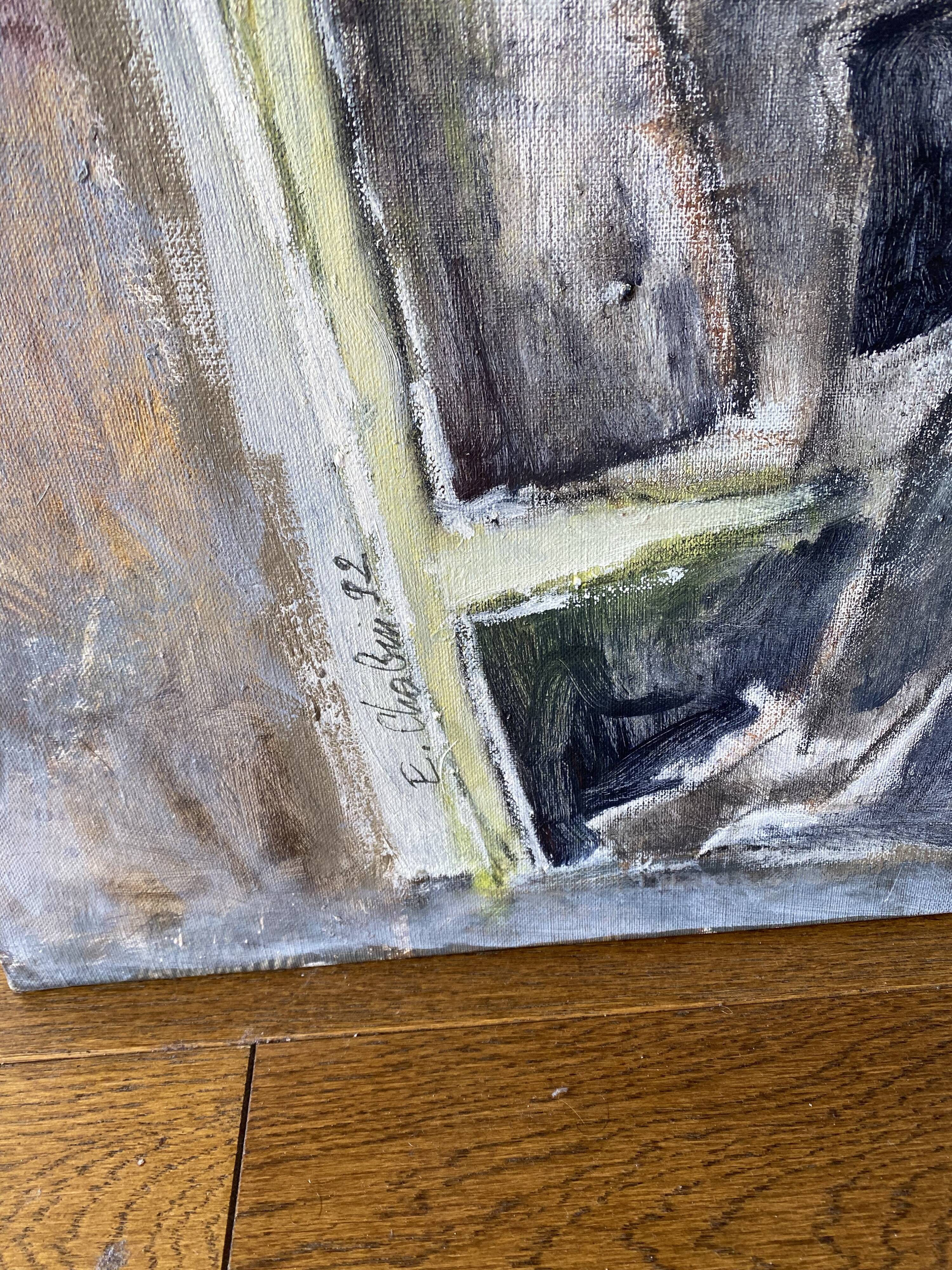 Contemporary painting artist Chabin