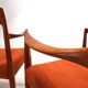 Set of 2 Gustav Bahus Bambi teak chairs by Rolf Rastad & Adolf Relling, 196