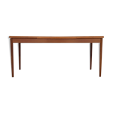 Teak extendable dining table, The Netherlands 1950's