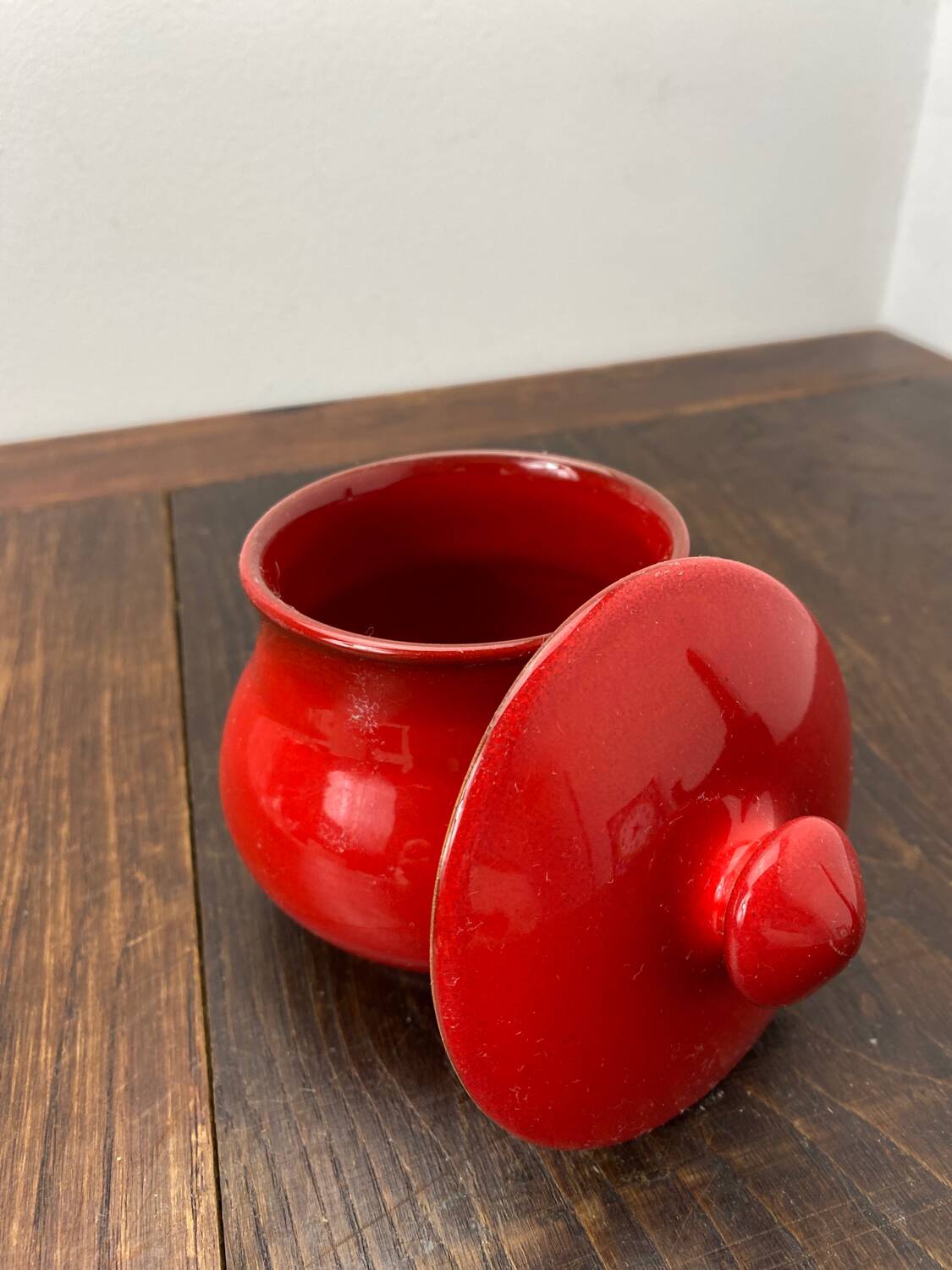 Vallauris ceramic sugar bowl