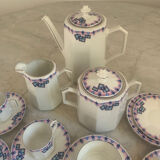 Art Deco coffee and tea service in Limoges