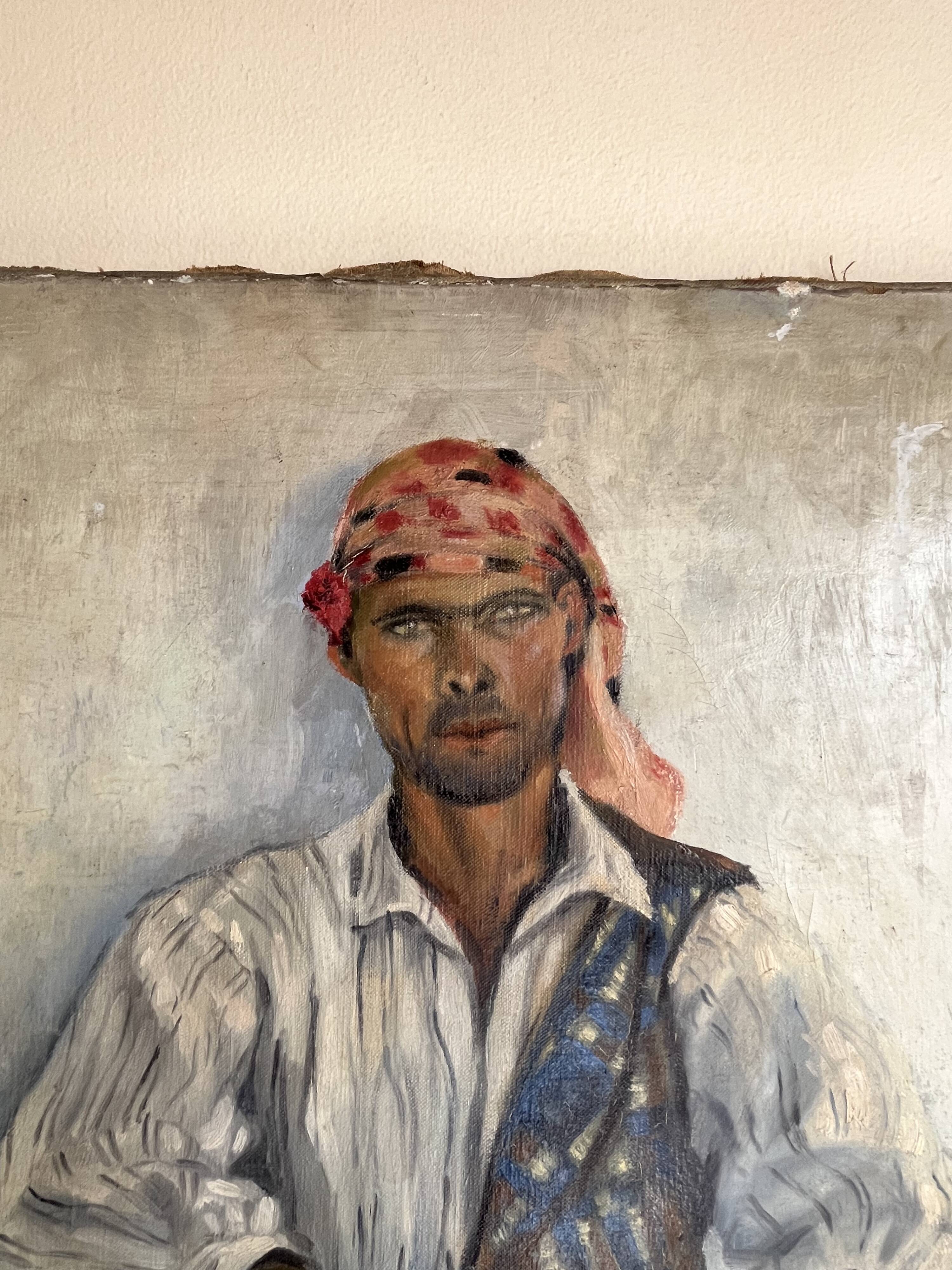 Portrait of the Street Vendor, Ibiza 1932 by Louise Chémot