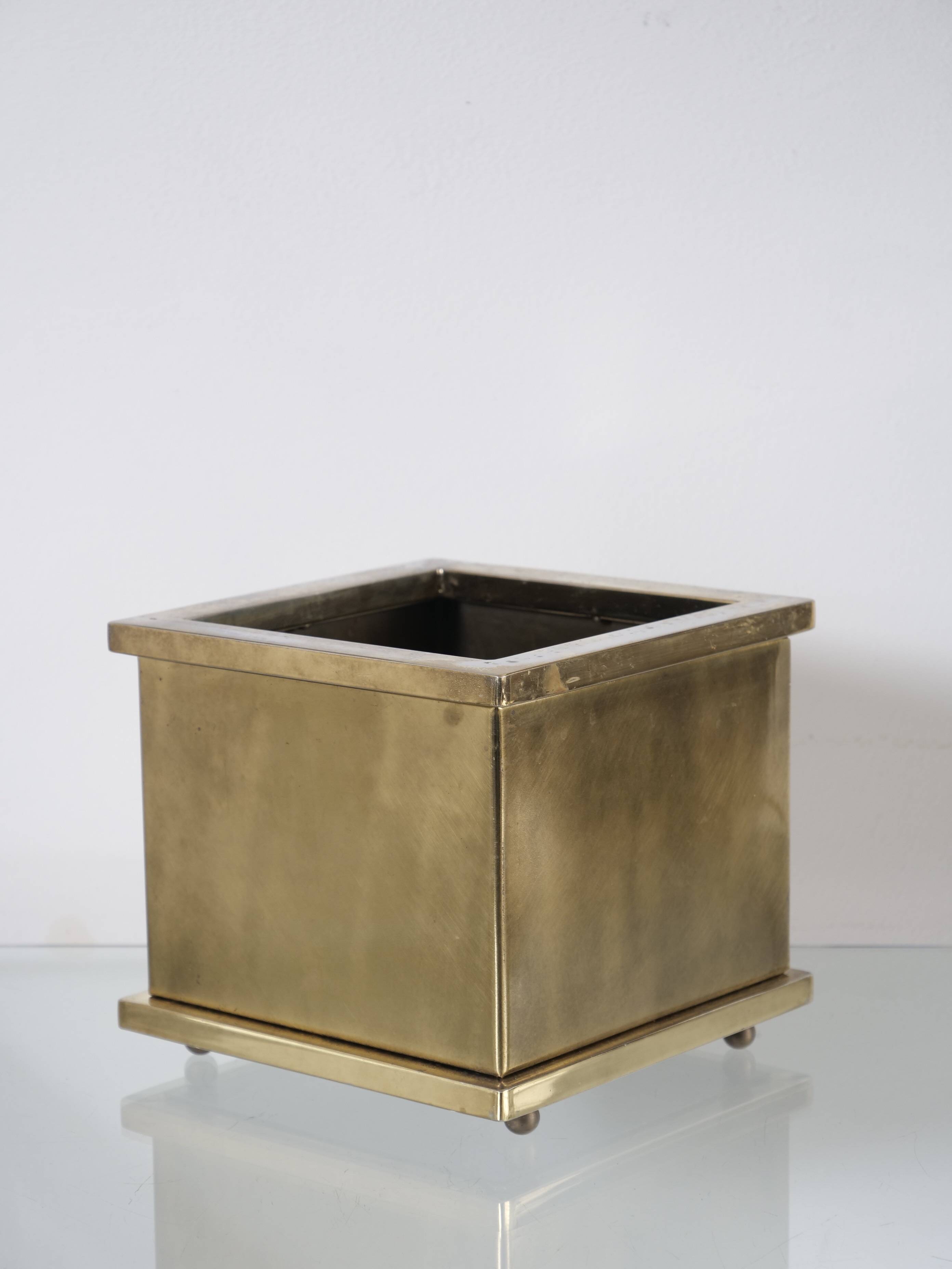 Belgo chrome luxury design plant pot