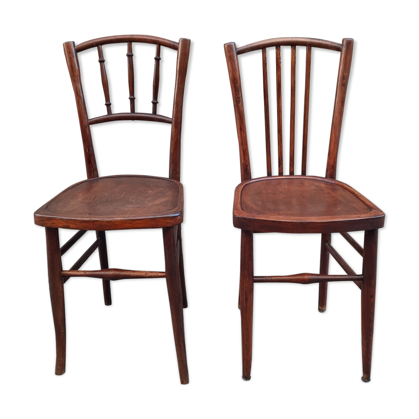 Pair of bistro chairs