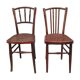 Pair of bistro chairs