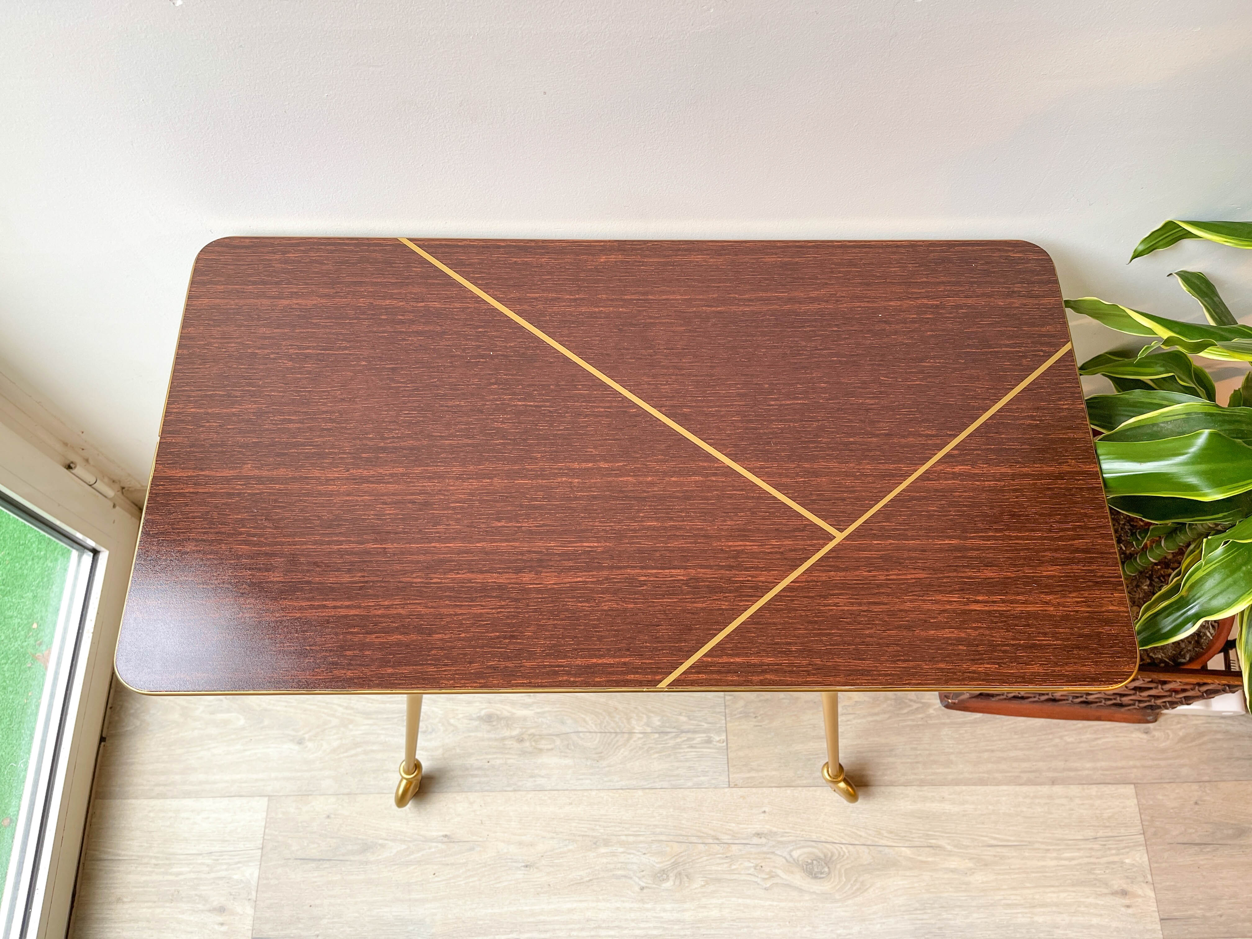 Vintage 60s trolley in revamped formica