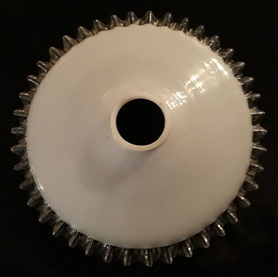 Opaline lampshade -50s