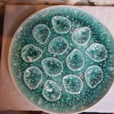 Plates and vintage oyster dish 60s