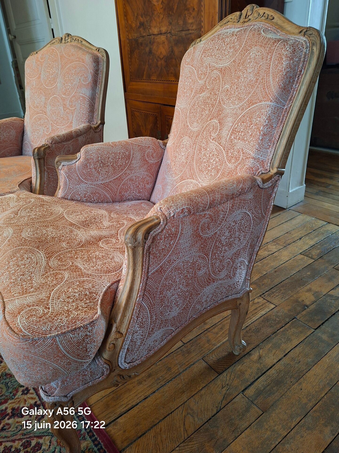 2 armchairs