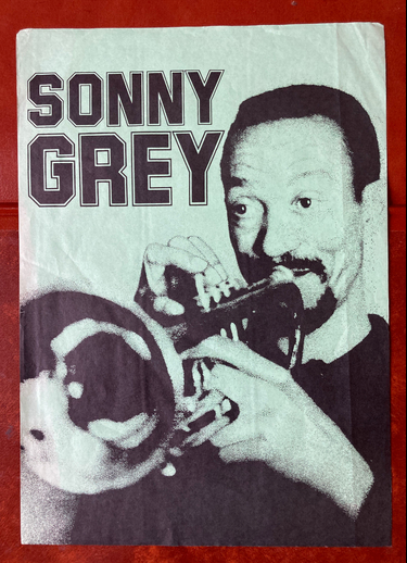 Affiche trompettiste Jazzman Sonny Grey
