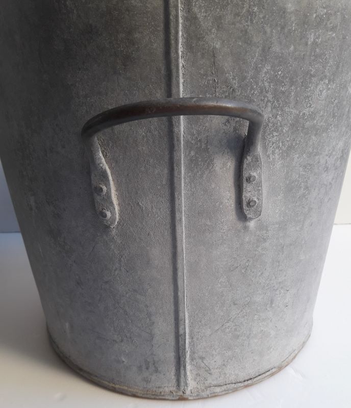 laundry machine H33cm in zinc garden