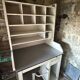 Bureau tri postal vintage belge