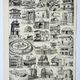 Old engraving from 1898 • Old dwelling 1, architecture • Original and vintage poster