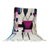 Berber rug in natural wool 2.5 x 1.5 m