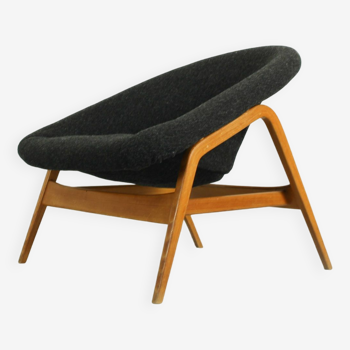 Hartmut Lohmeyer for Artifort lounge chair Model 118 'Columbus', The Netherlands 1955