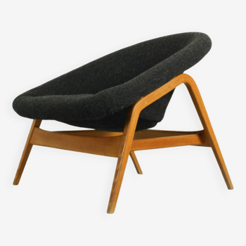 Hartmut Lohmeyer pour chaise longue Artifort modèle 118 'Columbus', Pays-Bas 1955