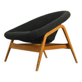 Hartmut Lohmeyer for Artifort lounge chair Model 118 'Columbus', The Netherlands 1955