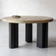 Coffee table in etched brass by Christian Krekels, Belgium, 1990