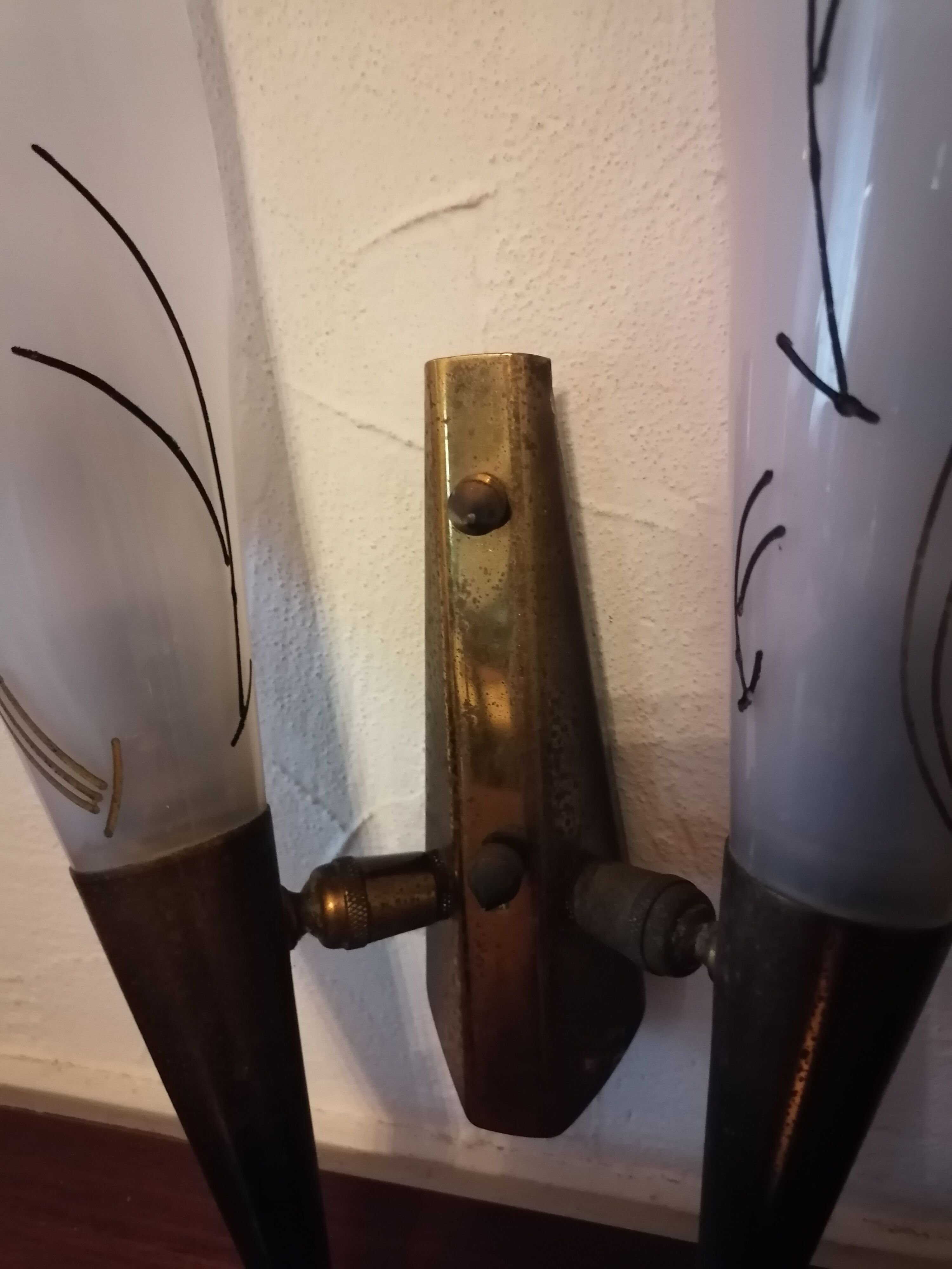 Double wall light 1950 60