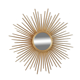 Mirror sun Chaty in Vallauris gold metal 70 cm SB