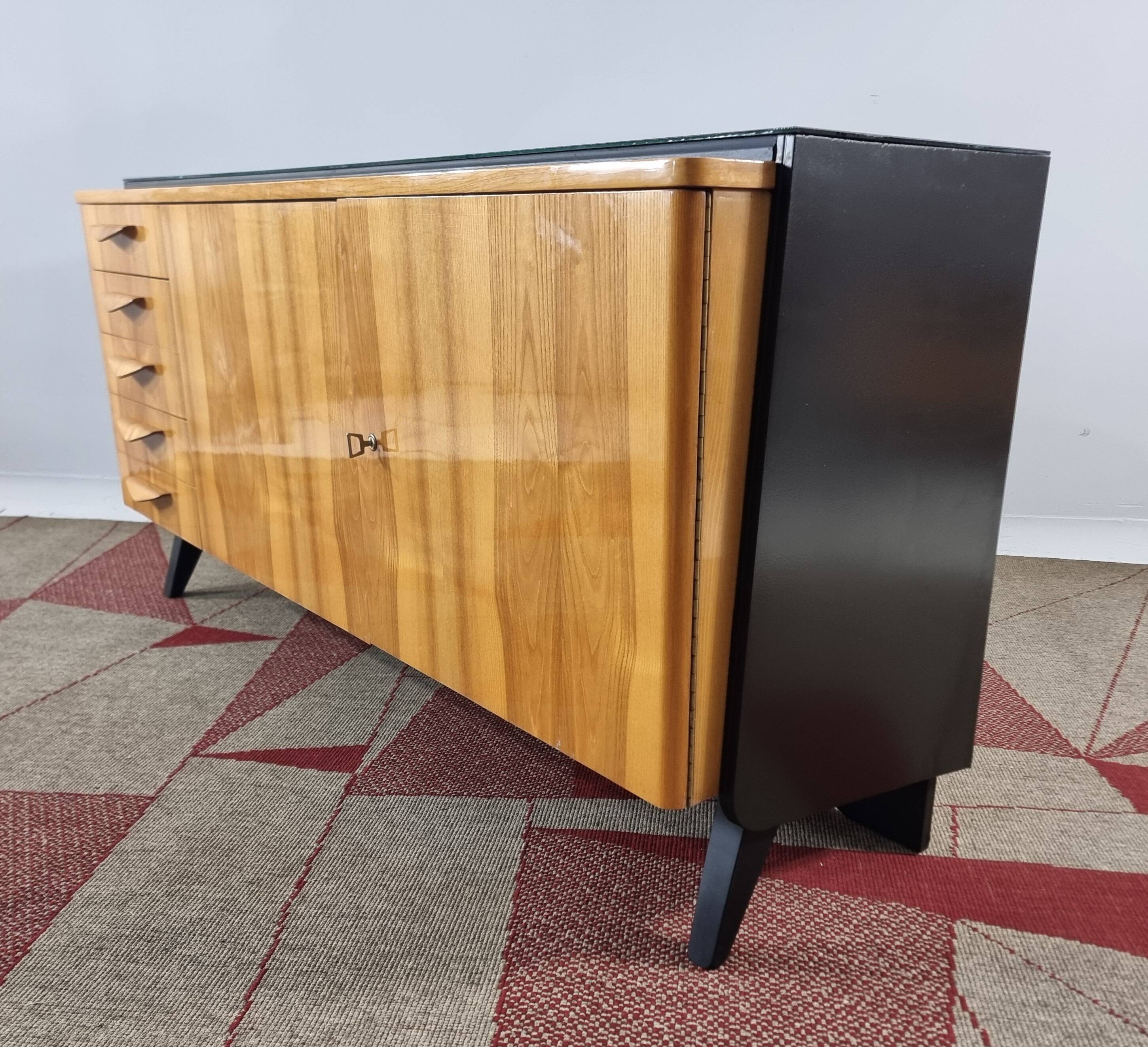 Vintage Brown Cabinet from Tatra, 1970s