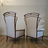 Pair of armchairs