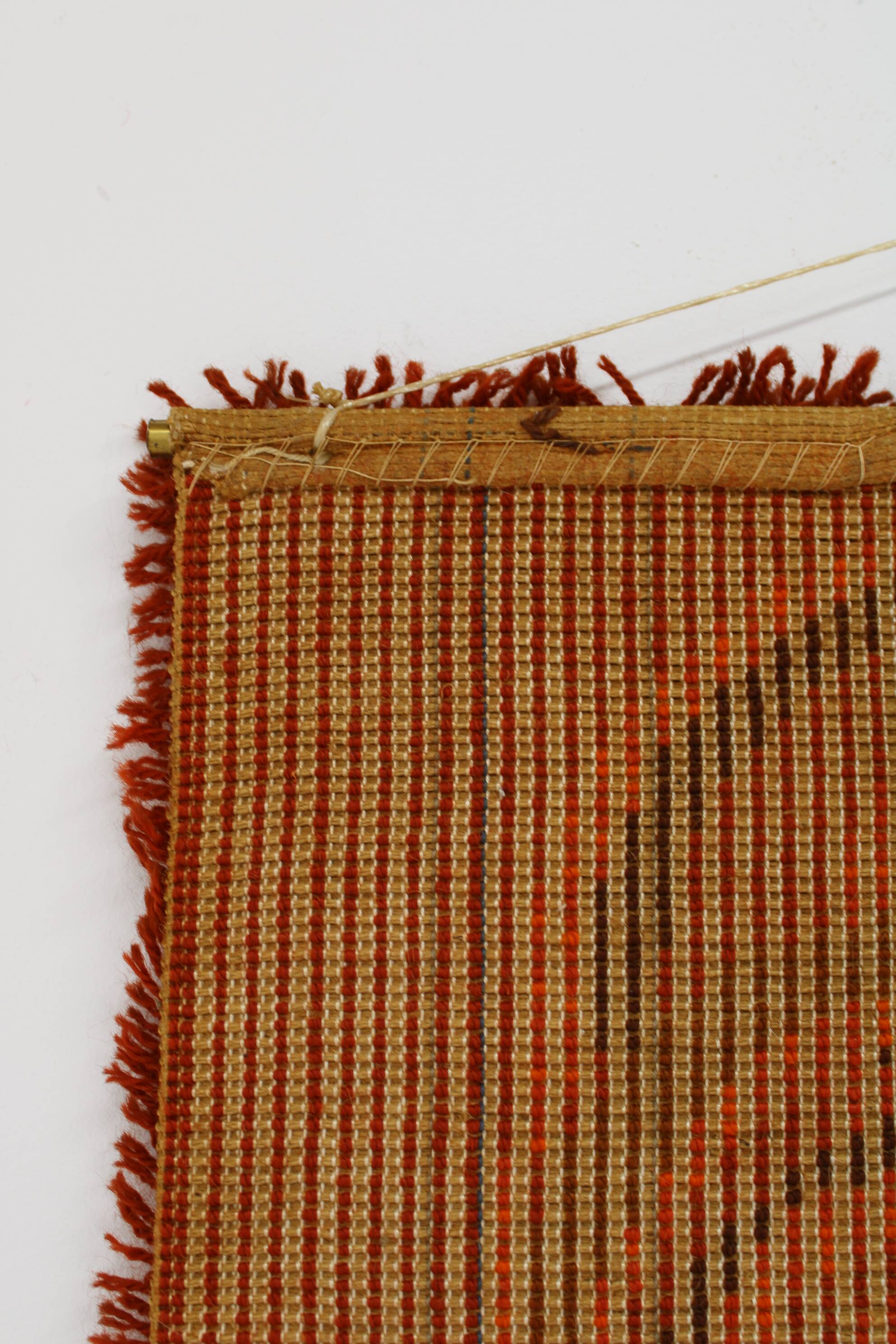 1970s Small Danish Wool Rug or Tapestry