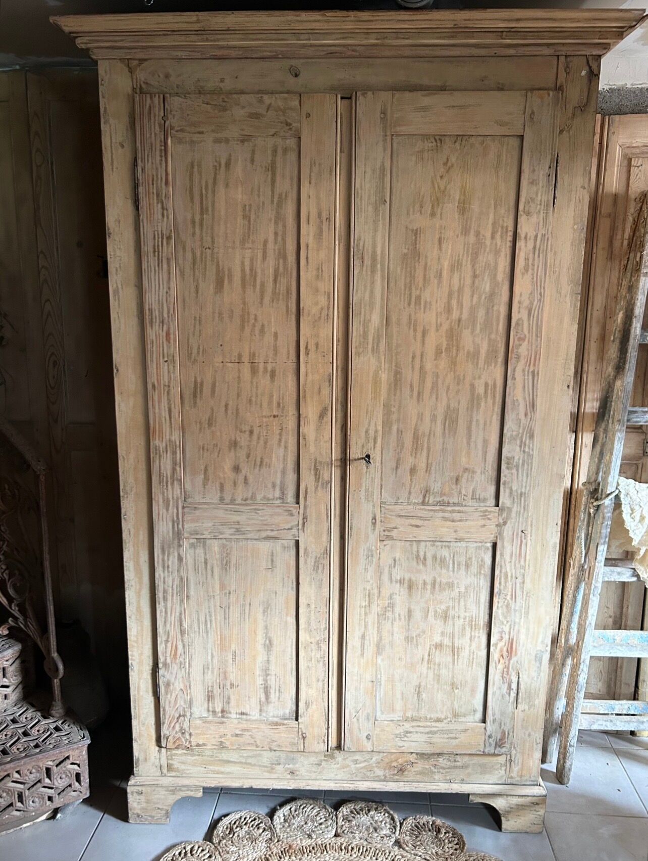 Old country wardrobe