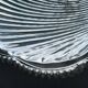 Silver-plated metal shell dish
