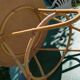 Small table in vintage rattan 1960