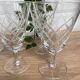 Set of 6 wine glasses