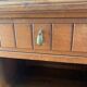 Small solid wood and marble sideboard