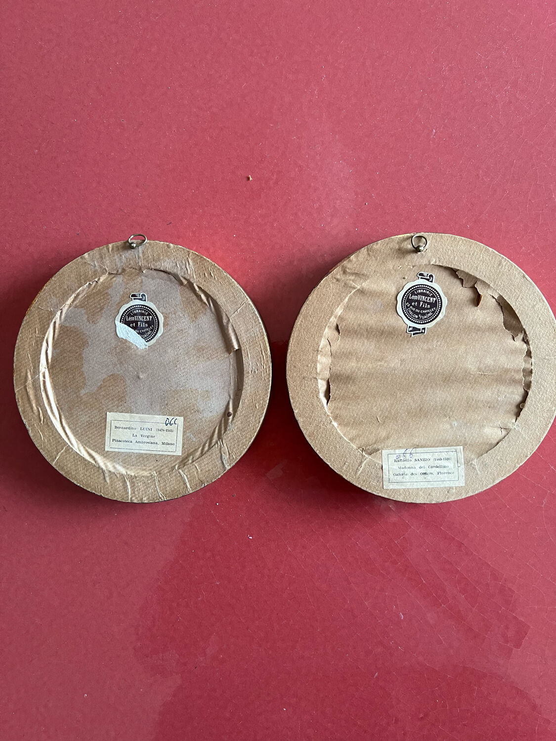 Gilded frame paintings