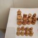 Coffret de 32 pions d'echec en buis