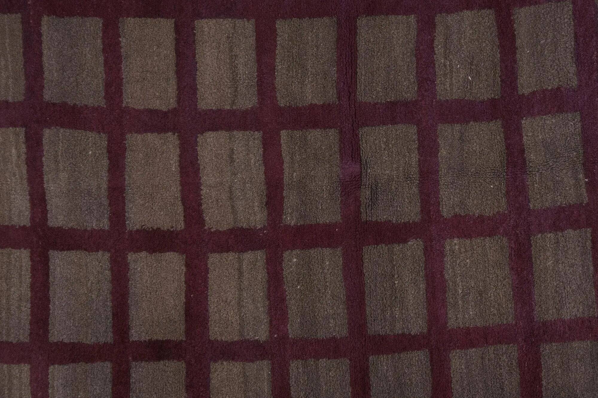 Vintage Turkish handmade rug 113x208 cm