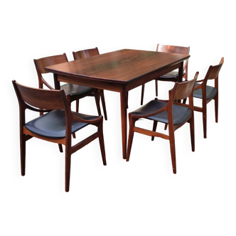 table et 6 Chaises Vestervig Eriksen pour Tromborg/Danemark