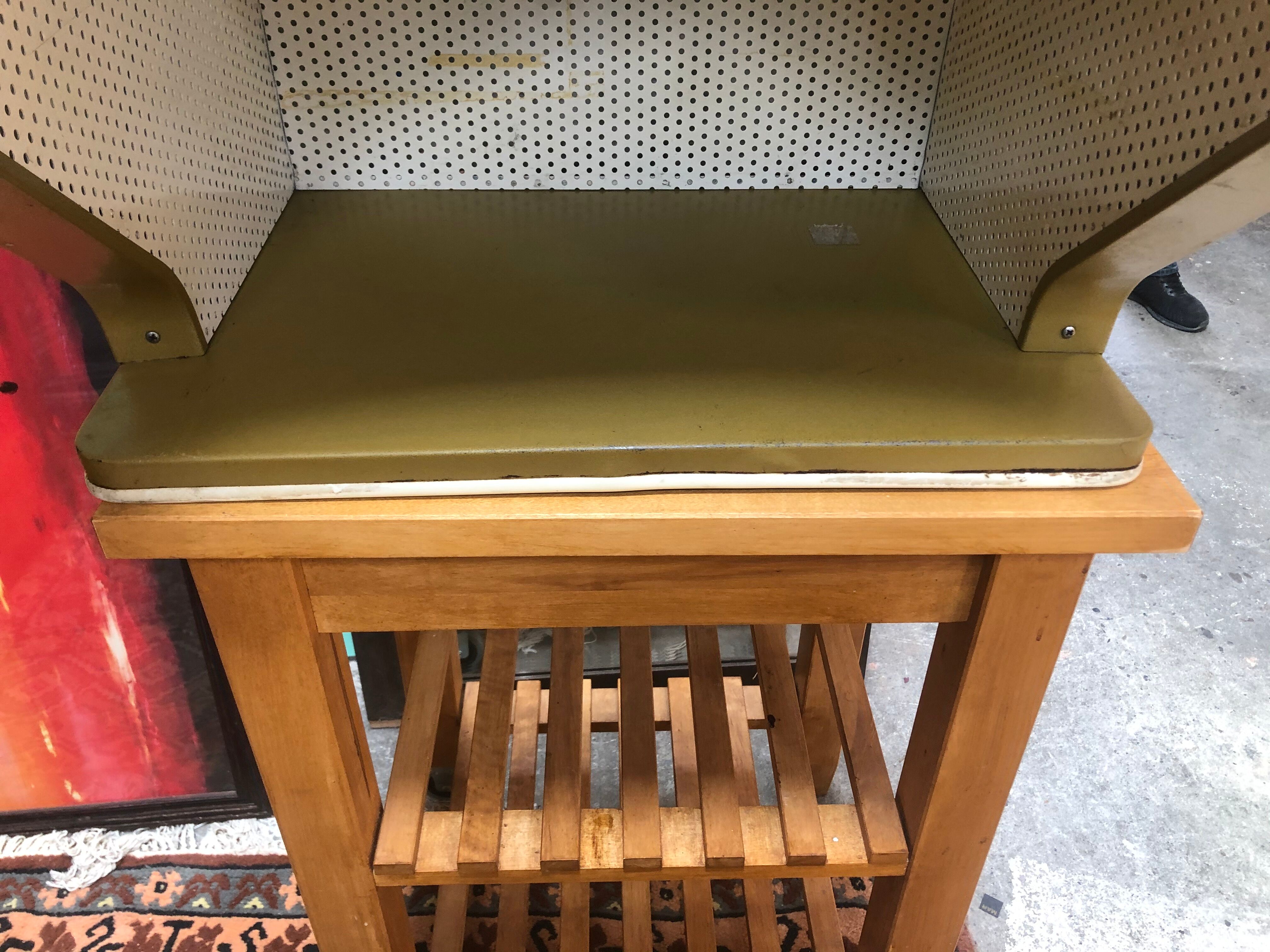 Vintage phone booth 1960