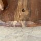 Tabouret tripode vintage en bois  1950