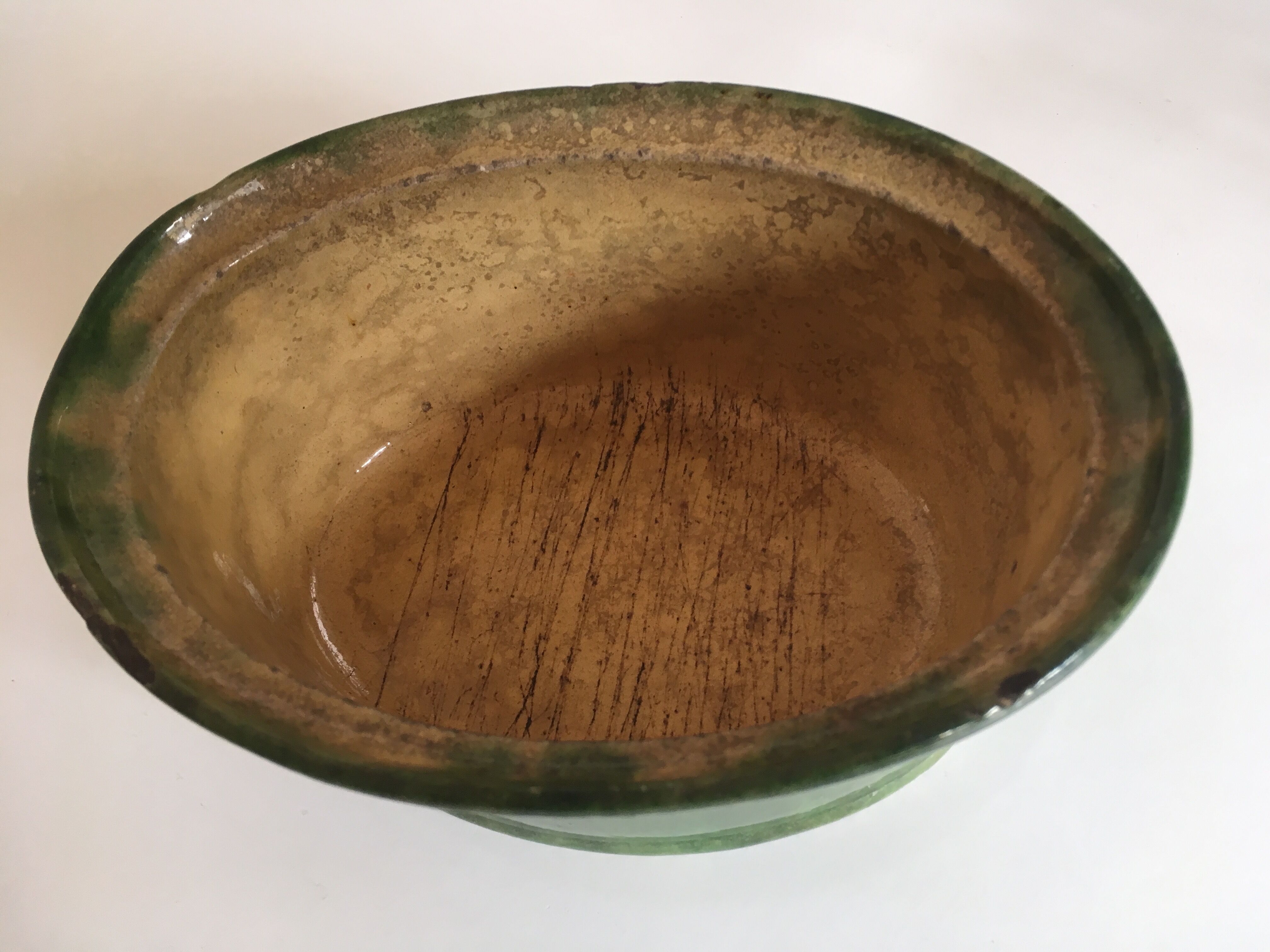 Ground soil dish 19th L'Herminé in Orchies