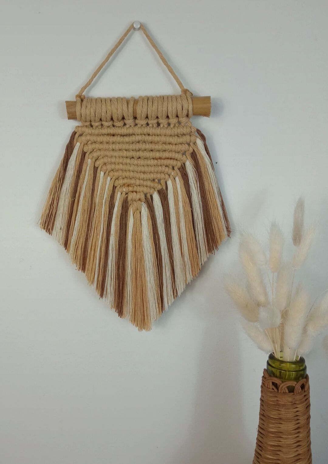 Macramé wall hanging