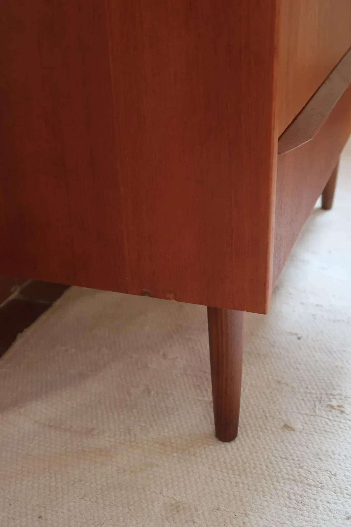 Commode teck scandinave années 60 3 tiroirs