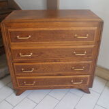 Chest of drawer compass feet