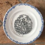 Series of 12 dessert plates