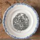 Series of 12 dessert plates