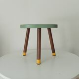 Vintage tripod bean stool from the 60s/70s