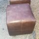 Poufs cuir