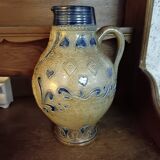 Ceramic pitcher/jug with Roger Guerin coat of arms.