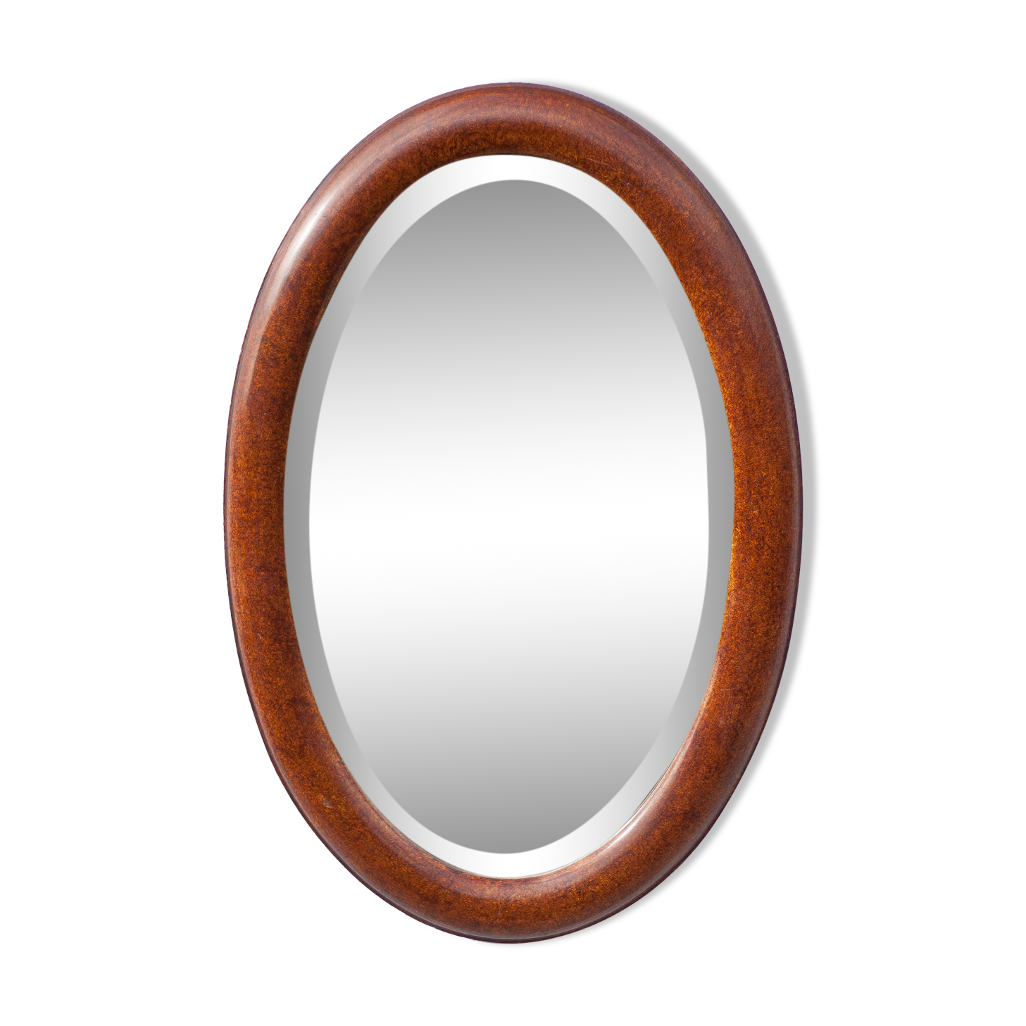 Miroir oval vintage 85x57cm