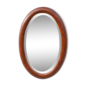 Vintage oval mirror 85x57cm